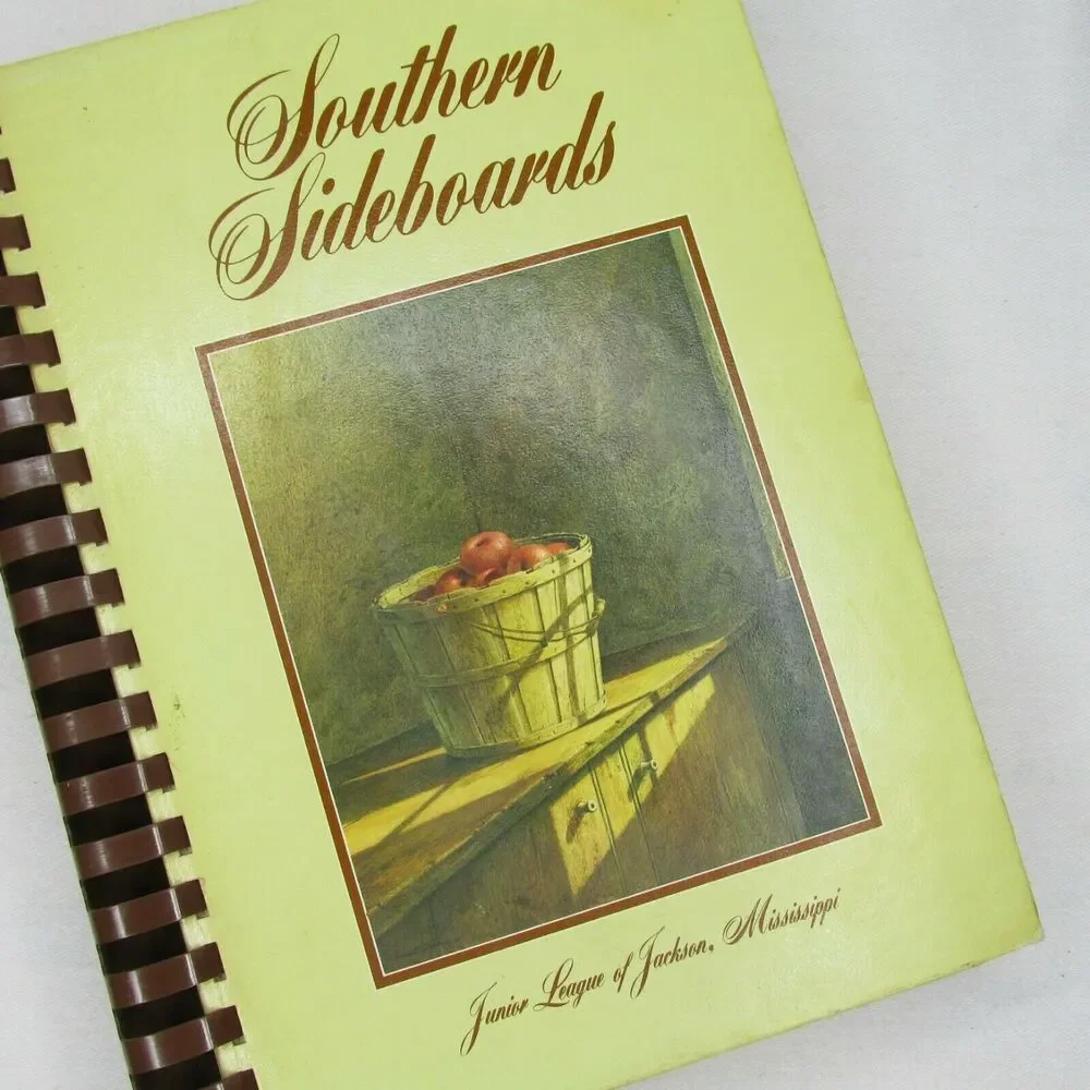 1982 Jackson MS Cookbook Junior League‎ Recipe Community Southern Sideboards